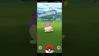 Shiny Spheal Spheal Community Day Shiny hunting Pokemon Go Community Day trending shorts [upl. by Braca]