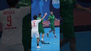 Handball Asia Championship 2024  U18 SemiFinal Saudi Arabia vs Japan  Highlights [upl. by Eilak12]