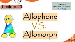 Allophones and allomorphs [upl. by Mcdade]