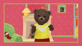 Petit Ours Brun  Comptine pour apprendre à faire un noeud [upl. by Pontus]