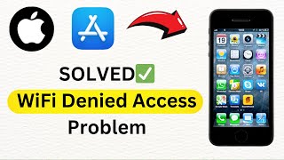 How To Fix WiFi Denied Access Problem 2024 [upl. by Rehpotsirhc546]