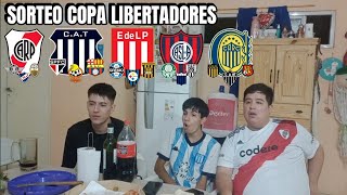 SORTEO COPA LIBERTADORES 2024  Reacción Argentinos [upl. by Anirod]