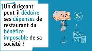 Fiscalité  Déduction de frais de repas [upl. by Adnala829]