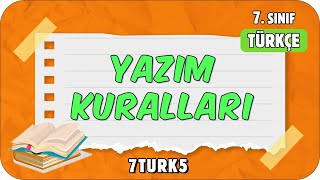 Yazım Kuralları 📙 tonguçCUP 1Sezon  7TURK5 2024 [upl. by Nealon129]