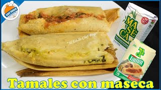 MASA PARA TAMALES CON MASECA El secreto para hacer tamales [upl. by Anaeli]