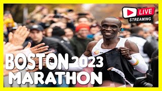 🔴 BOSTON Marathon 2023  LIVE STREAM [upl. by Slack]