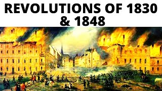 Revolutions of 1830 amp 1848  1830 और 1848 की क्रांतियाँ  World History for UPSCPCS [upl. by Zolnay]