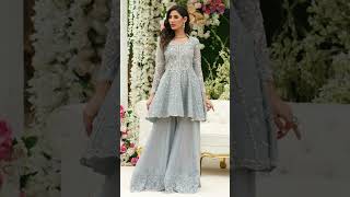 latest party dress ideas 2024new wedding dress designshortvideo [upl. by Crosley]