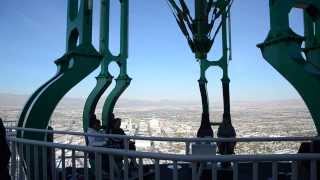 Stratosphere Insanity Ride Las Vegas  Roller Coaster  rooftop  Adrenaline Rush  Fabulous views [upl. by Duong414]