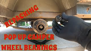 How To Repack Camper Wheel Bearings The Right Way [upl. by Rexer]