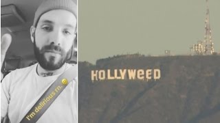 Could This Be The Man Who Gave The Hollywood Sign A Bizarre Makeover [upl. by Aer]