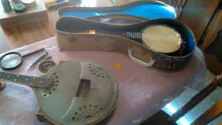 8 string resonator mandolin4 string banjo [upl. by Lionel902]