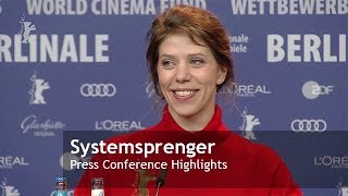 Systemsprenger  Press Conference Highlights  Berlinale 2019 [upl. by Abixah535]