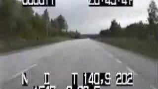 Lotus Omega vs Swedish Police  With Sound Fixed [upl. by Enaid648]