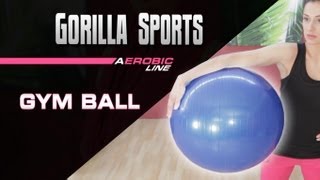 Gorilla Sports  Aerobic Line GYMBALL [upl. by Novar18]