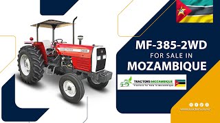 Massey Ferguson MF385 2WD 85hp Tractors Sale in Mozambique [upl. by Ostler]