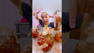 Raksasa Mukbang Takoyaki🤗 asmr mukbang makanemoji videomakan makananjepang [upl. by Katie]