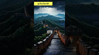 The Great Wall Farmers Built It thegreatwall china facts factsvideo shortsfeed history viral [upl. by Aleak906]