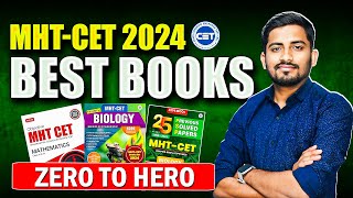 BEST BOOKS FOR MHTCET 2024 EXAM  अब होगा🔥CET पे वार हो तैयार 💪🏻 [upl. by Enaywd415]