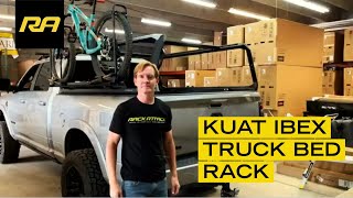 Küat Ibex Pickup Truck Bed Rack Overview [upl. by Farver]