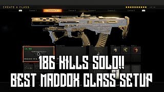 I dropped 186 Kills with this MADDOX CLASS BO4 Best Maddox RFB Class Setup [upl. by Anatollo212]