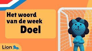 Het woord van de week doel [upl. by Barthol]