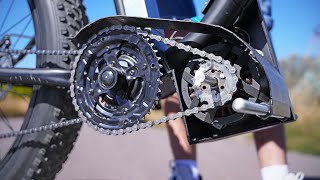 Build a Motorized Bike using 25kW Motor at Home [upl. by Tterej85]