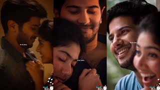 unnodu vazhatha💕vazhvenna vazhvu💕Bharathwaj💕full screen💕Sai pallavi dulquer salmaan💕WhatsApp status💕 [upl. by Blodget119]