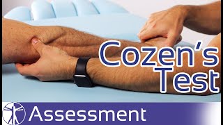 Cozens Test  Lateral Epicondylalgia  Tennis Elbow [upl. by Aneger]