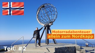 Norwegen Motorradtour allein zum Nordkap 2020 Finnland Åland Schweden Reise Roadtrip [upl. by Whitten]