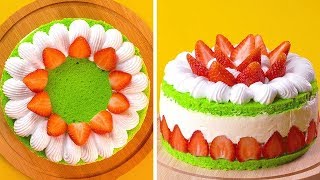 Making Easy Watermelon Dessert  Homemade Cake Decorating Tutorials  So Tasty [upl. by Oakie666]