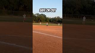 Kickball safe or out [upl. by Acinoed]