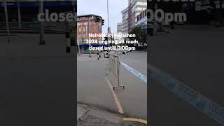 Nairobi city marathon 2024 ongoing marathon happening trending love viral foryou funnyvideos [upl. by Neztnaj682]