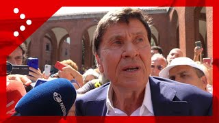 Funerali di Toto Cutugno il ricordo di Gianni Morandi e Pupo [upl. by Adnilam]