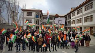 75th Republic day celebrated  Govt High School Saliskote Kargil  Ladakh [upl. by Dallon]