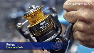 New Rovex Powerspin Reels  AFTA 2019 [upl. by Rehpatsirhc]