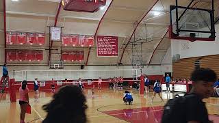 MB Girls Varsity Volleyball  Santa Maria set 1 [upl. by Omsoc]