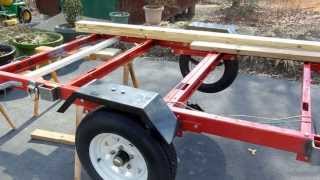 Harbor Freight 1720 Lb Capacity 48quot x 96quot Super Duty Utility Trailer Build Out [upl. by Oisor825]