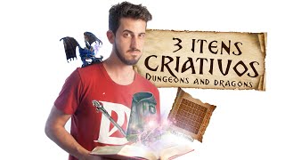 Dicas de RPG 3  3 Itens Dungeons and Dragons 5e de baixo level e uso criativo [upl. by Iram91]