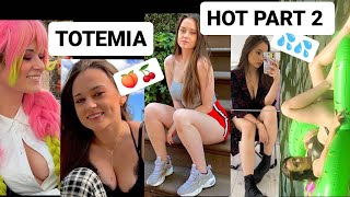 TOTEMIA HOT SEXY PART 2 🍑🍑💦💦 • Totemia guza sise [upl. by Enaitsirk]