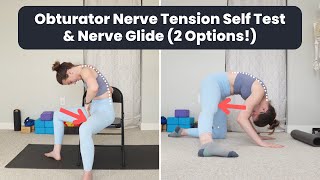 Obturator Nerve Tension Test amp Glide for Straddle  Middle Split  Frog Stretch Flexibility [upl. by Gallager]