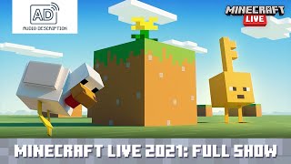 AUDIO DESCRIPTION Minecraft Live 2021 [upl. by Barabas]