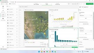 Learn Qlik Sense  Drill Down Dimensions [upl. by Nilekcaj]