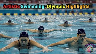 Artistic Swimming at the Olympics Stunning Routines amp Top Moments artisticswimming olympics [upl. by Patt610]