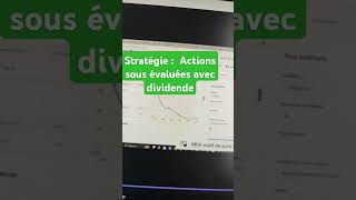 Stratégie dividende et action sous évaluées dividende trading finance investiment [upl. by Atiroc13]