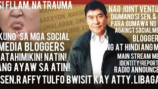 WALANG NATATAKOT NA MGA BLOGGERS A YO SEN RAFFY PATI BLOGGERS MO FAKE NEWS NA RINDIMANDA PA MORE [upl. by Sakul]