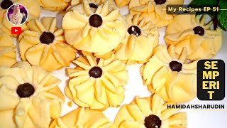 Brittle Milk Semperit Melted In Your Mouth  Kuih Semperit Susu  Mamas Recipe  Lets Try 👩‍🍳💛 [upl. by Anisor]