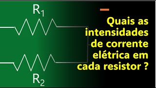 QUESTÃO 07 ASSOCIAÇÃO RESISTORES EM PARALELOAssociamse em paralelo dois resistores de resistên [upl. by Oruasi]