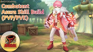 Combatant Asura Skill Build PVPPVE  Cloud Song [upl. by Stephenie]