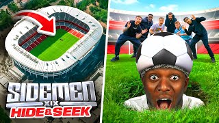 SIDEMEN HIDE amp SEEK IN A FOOTBALL STADIUM [upl. by Kudva]